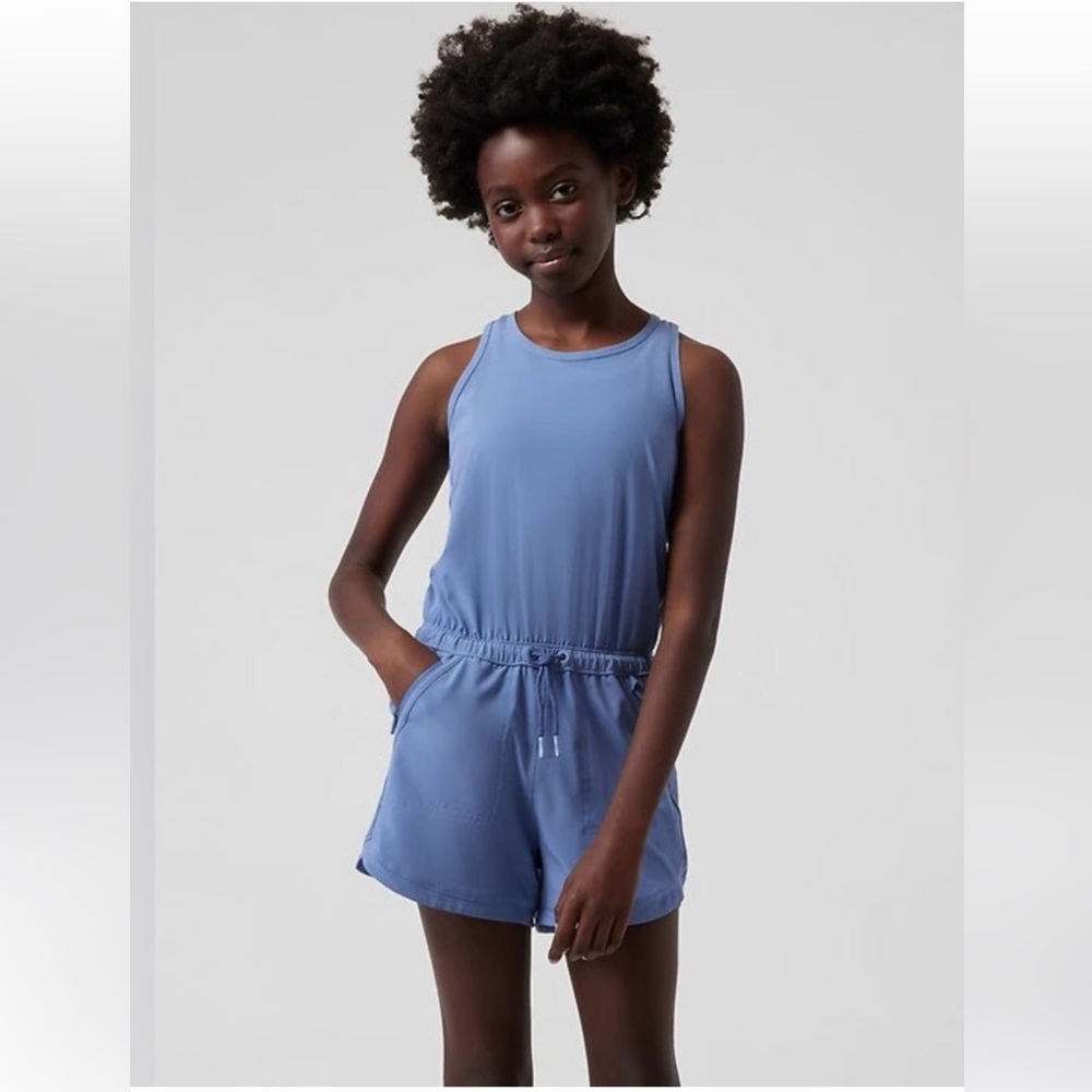 NWOT Athleta Girl On the Go Romper-XXL (16)